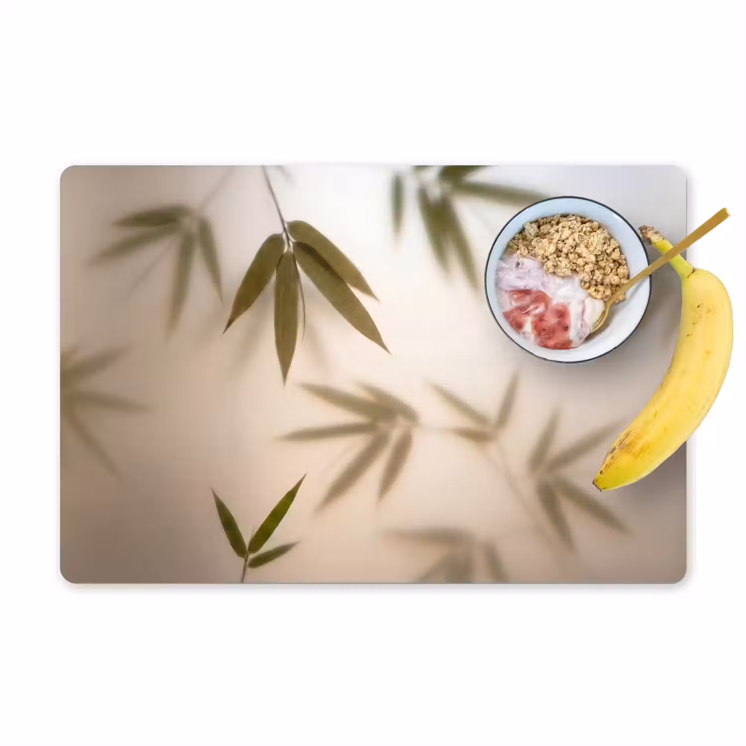 Planten - Bladeren - Natuur - Groen Placemat vinyl groot -zzzproduct_Kitchenyeah-website