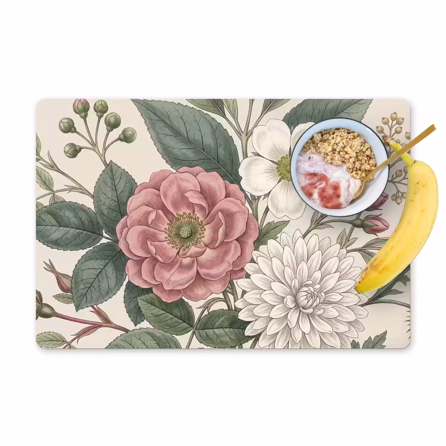 Romantisch - Design - Kleurrijk Placemat vinyl groot -zzzproduct_Kitchenyeah-website