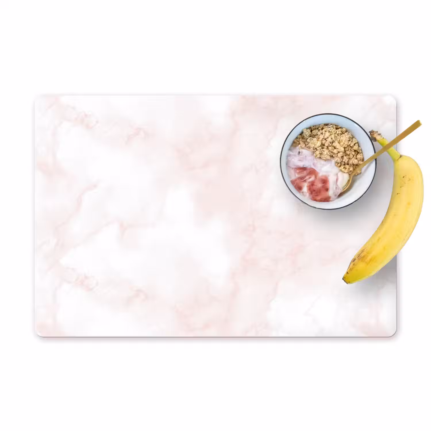 Wolkenstructuur - Roze - Marmer Placemat vinyl groot 368 -zzzproduct_Kitchenyeah-website