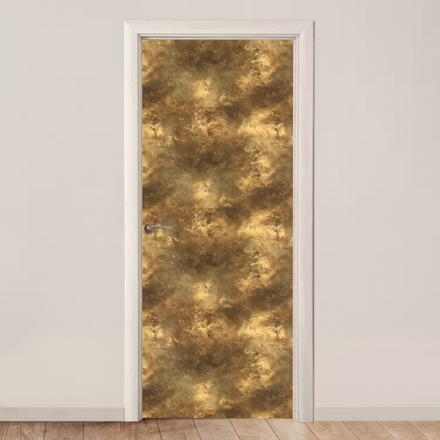 Antiek - Metaallook - Goud deurposter klein 289 -3d_beige