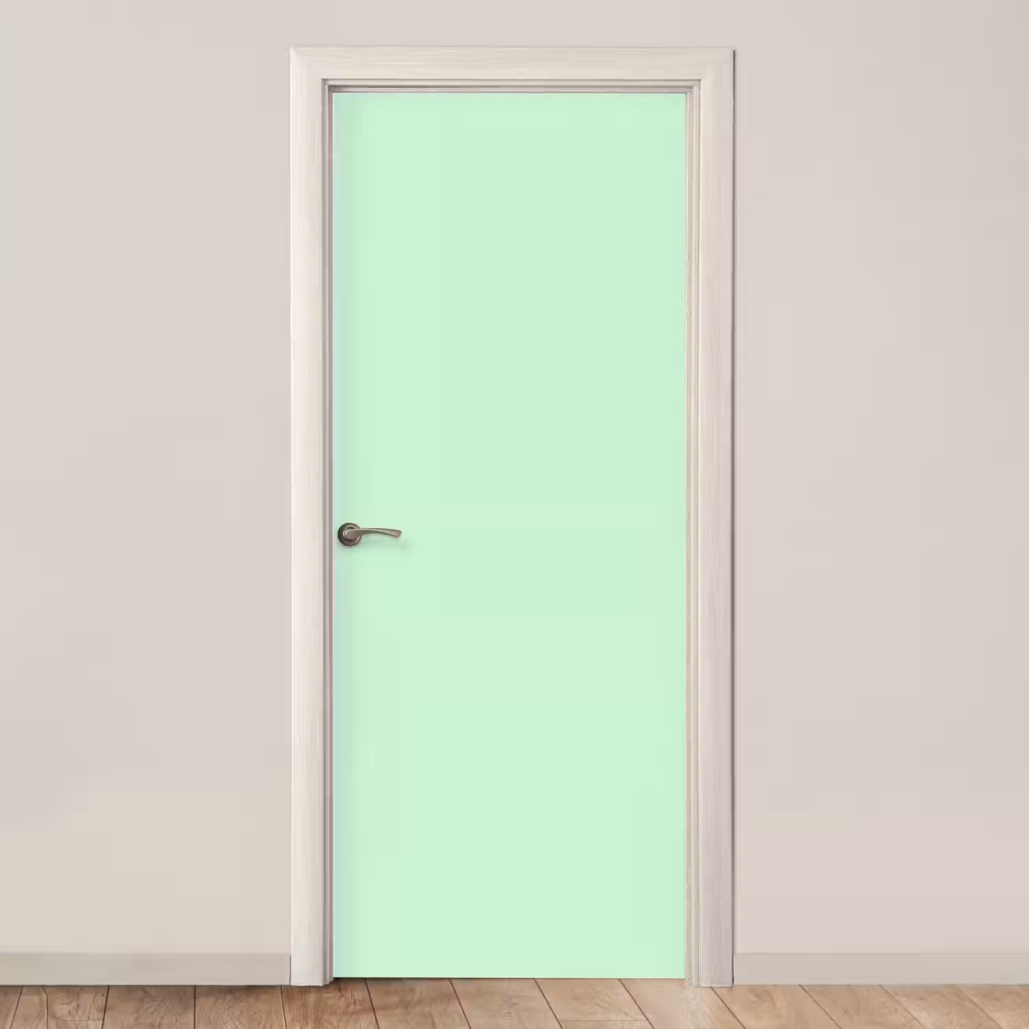 Pale - Mint - Groen deurposter klein 289 -3d_beige