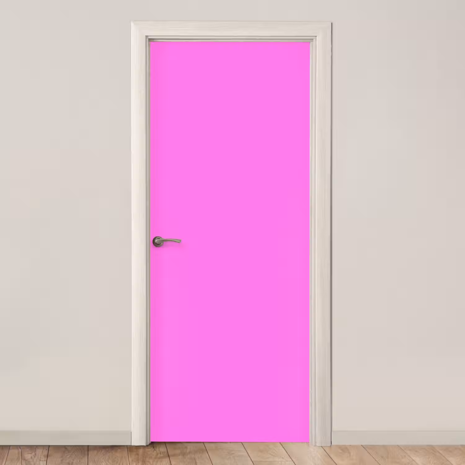 Bright - Orchid - Roze deurposter klein 289 -3d_beige