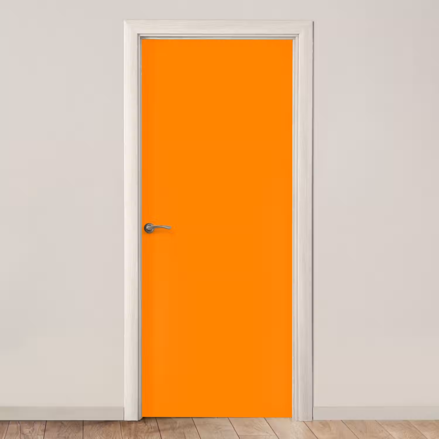 Marigold - Glow - Oranje deurposter klein 289 -3d_beige
