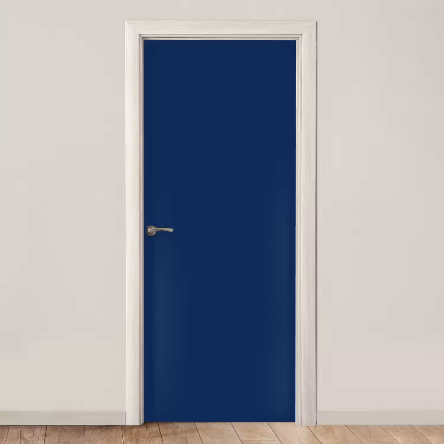 Midnight - Navy - Blauw deurposter klein 289 -3d_beige