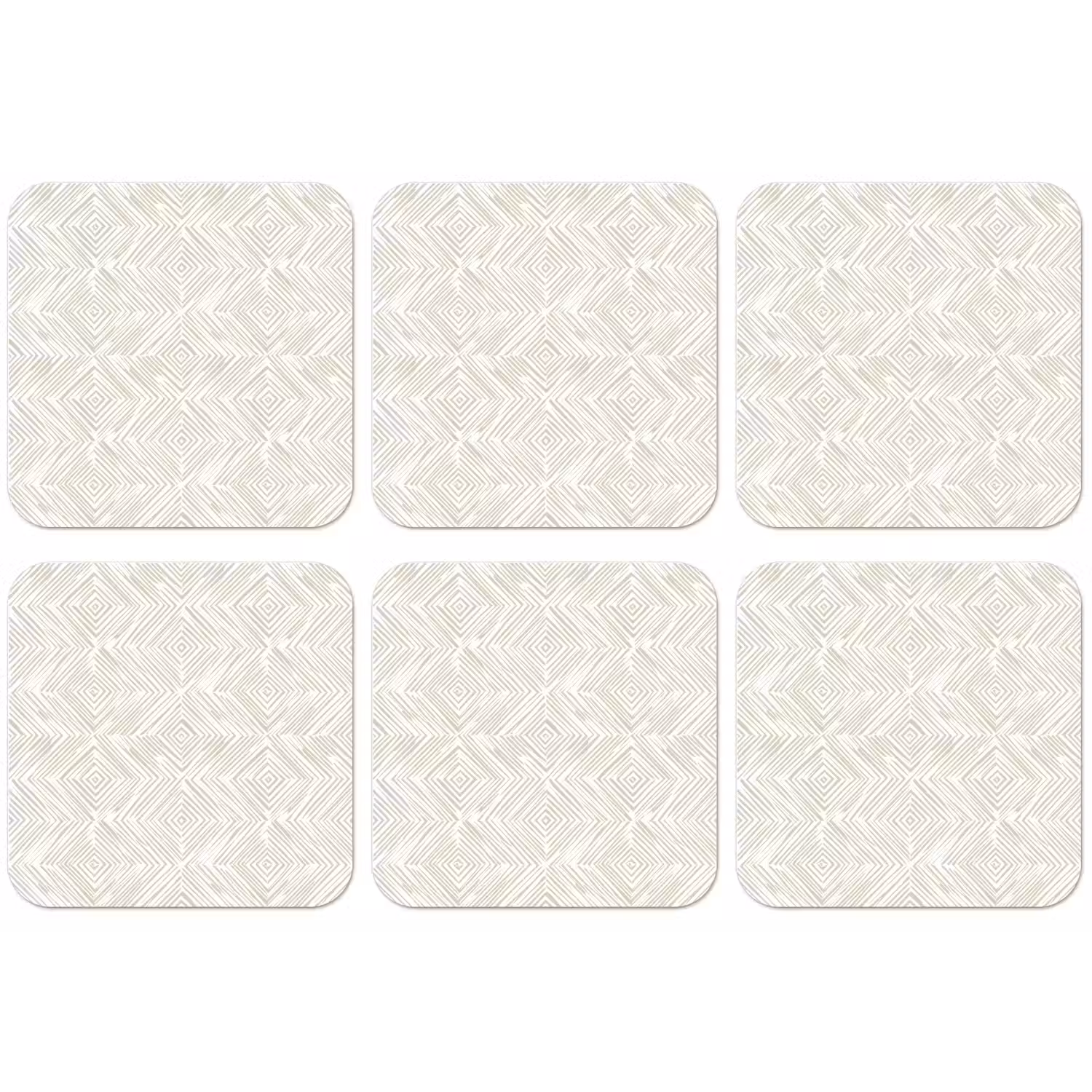 Abstract - Ruiten - Beige onderzetter kurk middel 366 -zkaufland3dotto