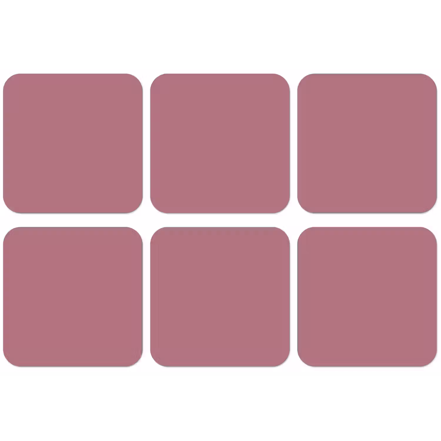 Antique - Mauve - Roze onderzetter kurk middel 366 -zkaufland3dotto