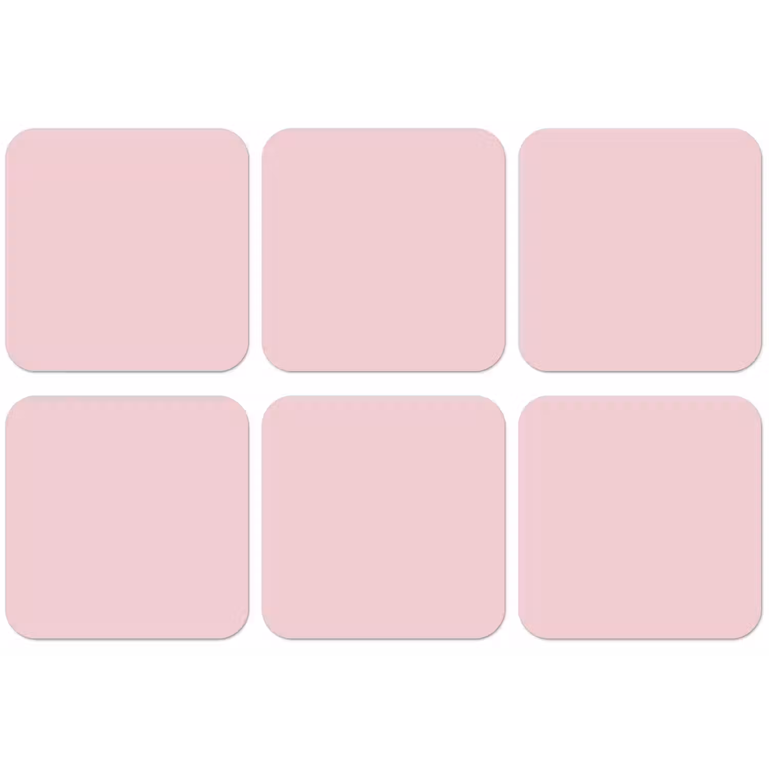 Blush - Pink - Roze onderzetter kurk middel 366 -zkaufland3dotto