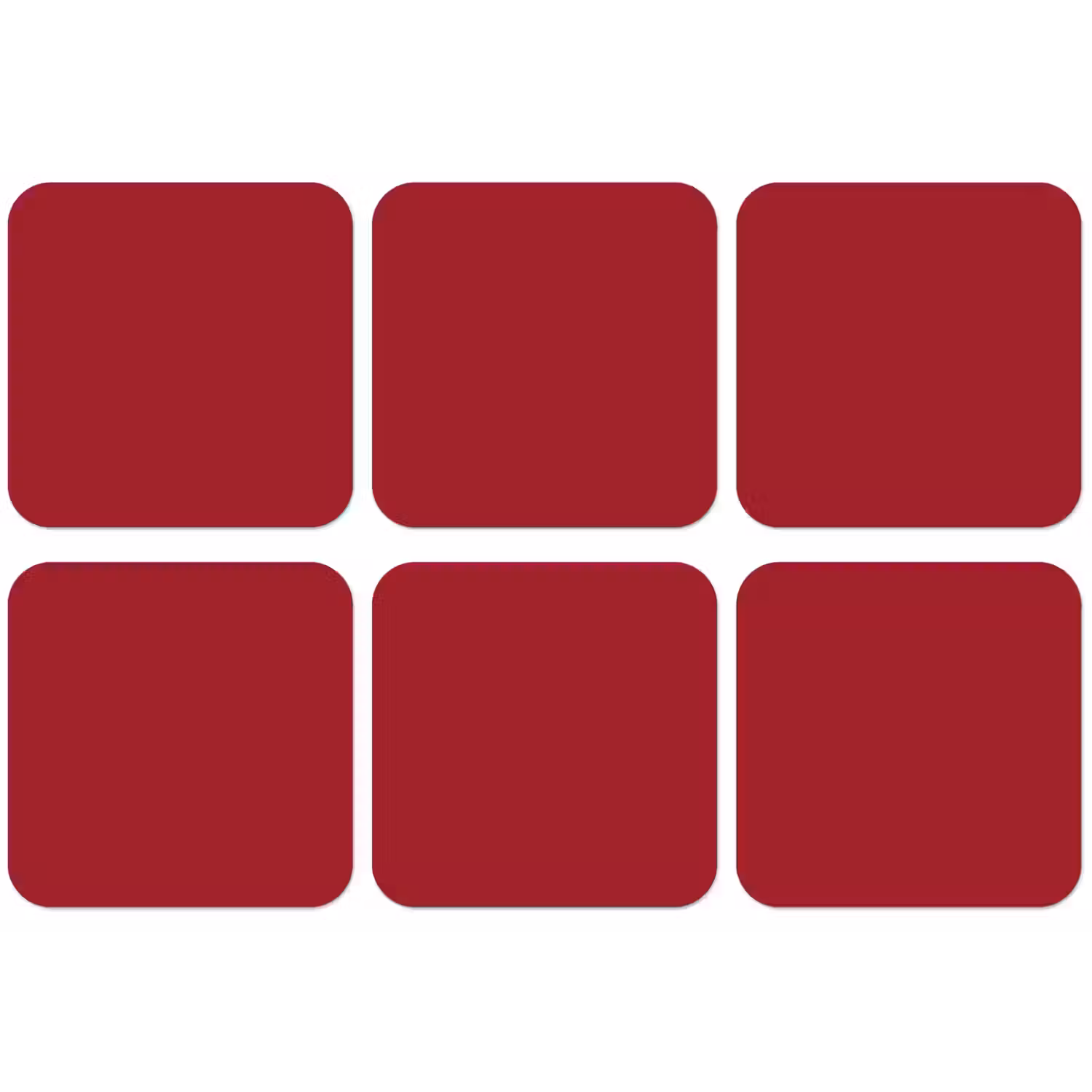 Burgundy - Wine - Rood onderzetter kurk middel 366 -zkaufland3dotto