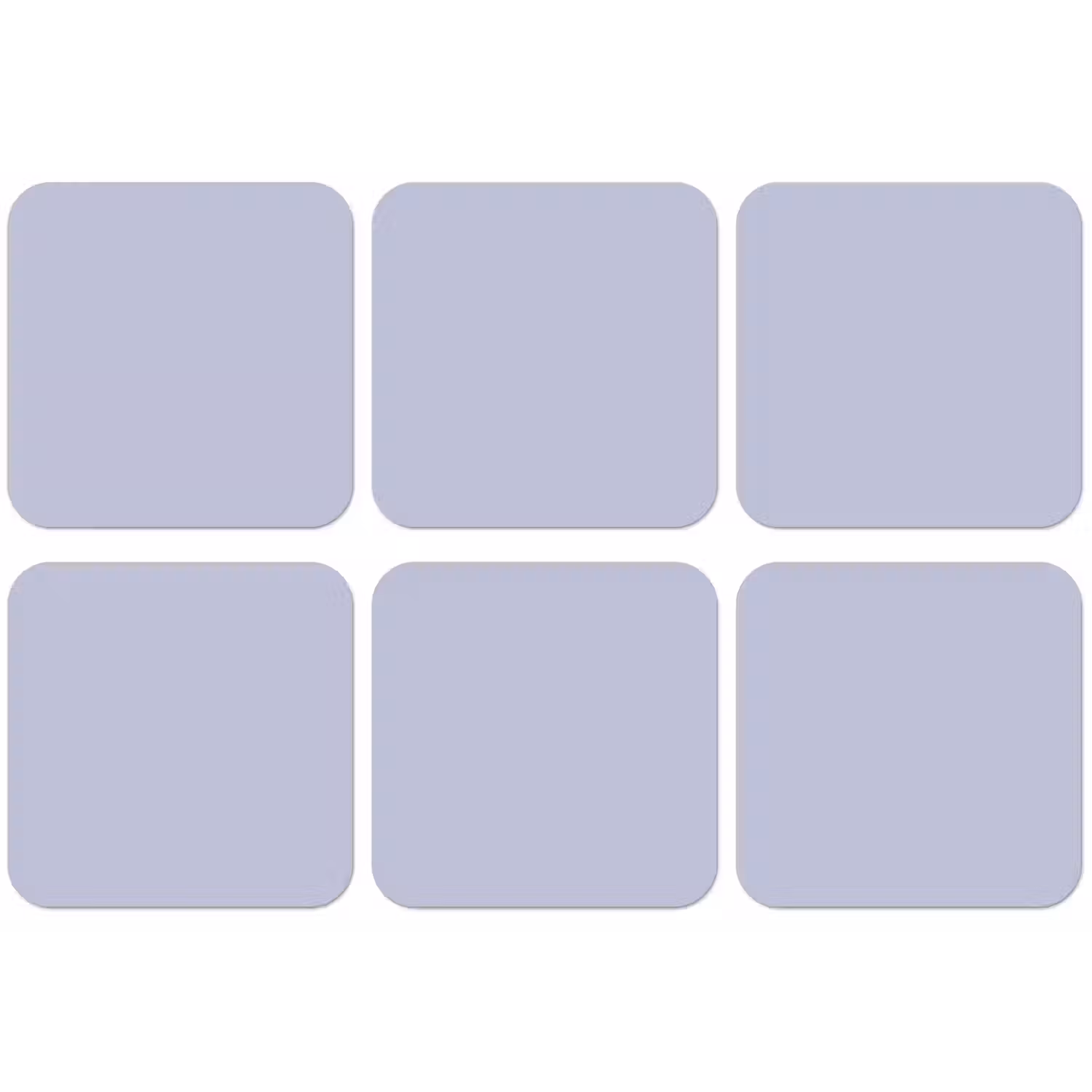 Chalky - Lavender - Paars onderzetter kurk middel 366 -zkaufland3dotto