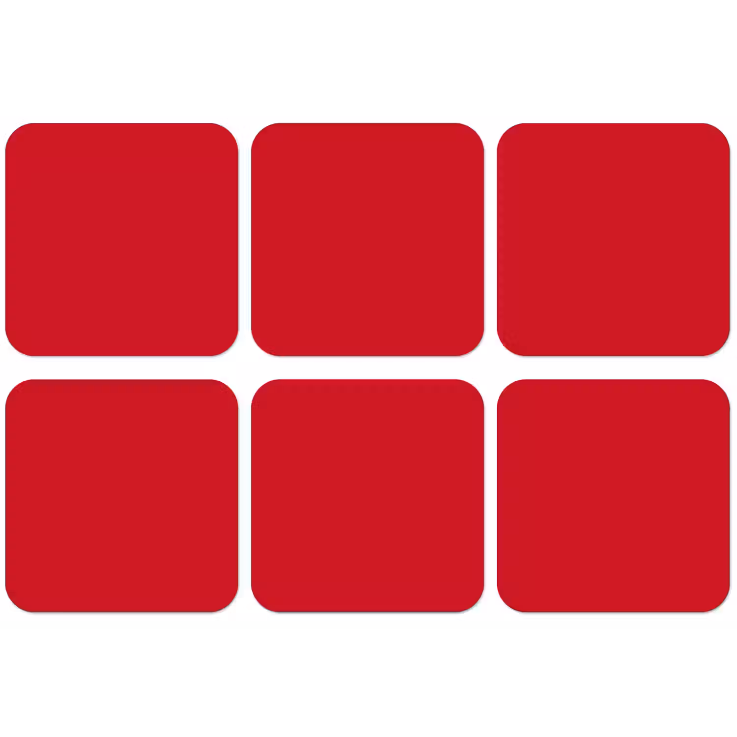 Crimson - Velvet - Rood onderzetter kurk middel 366 -zkaufland3dotto