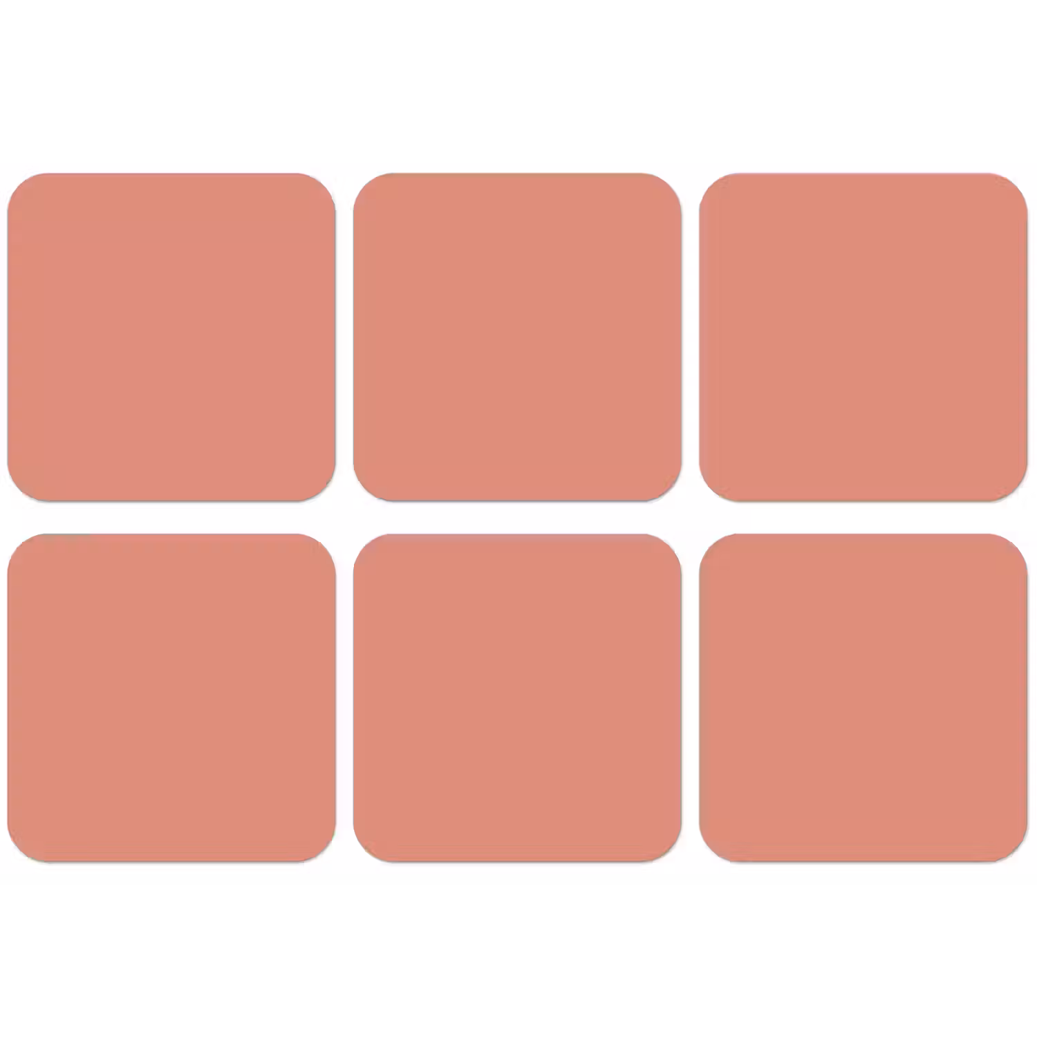 Earthy - Rose - Koraal onderzetter kurk middel 366 -zkaufland3dotto