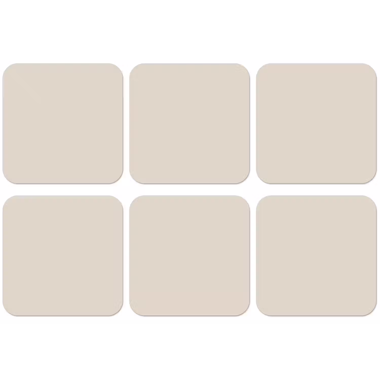 Fresh - Linen - Nude onderzetter kurk middel 366 -zkaufland3dotto