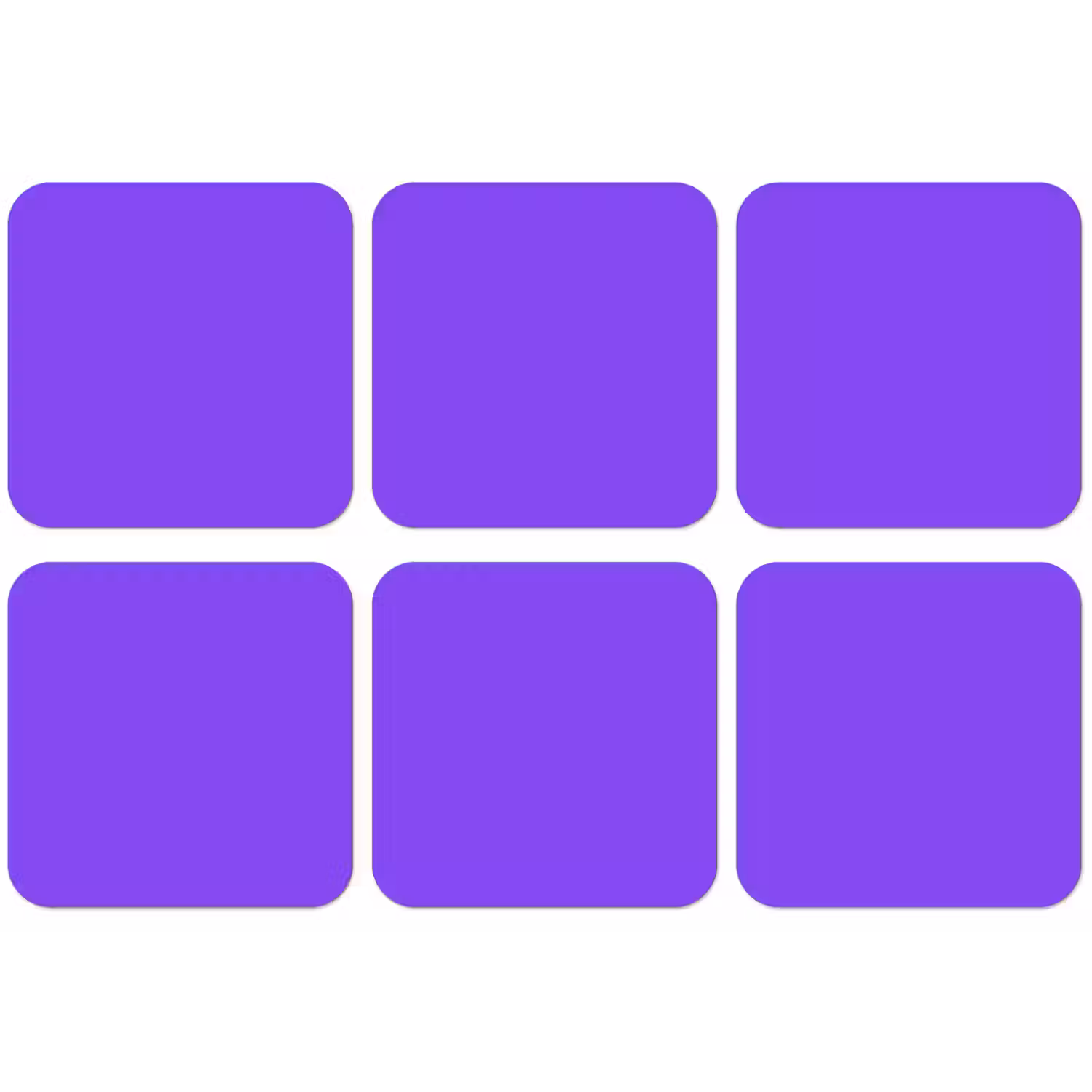 Vivid - Violet - Paars onderzetter kurk middel 366 -zkaufland3dotto