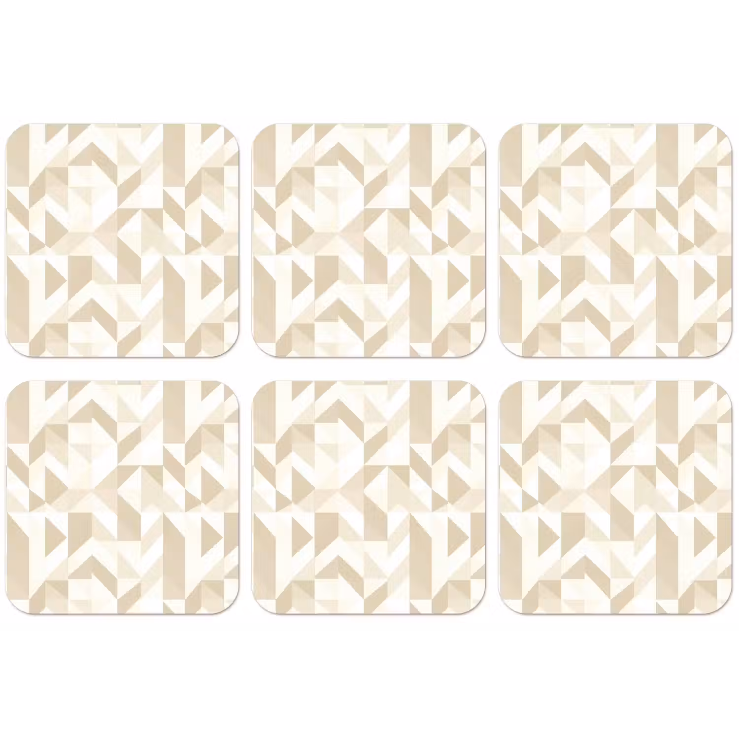 Modern - Abstract - Beige onderzetter kurk middel 366 -zkaufland3dotto