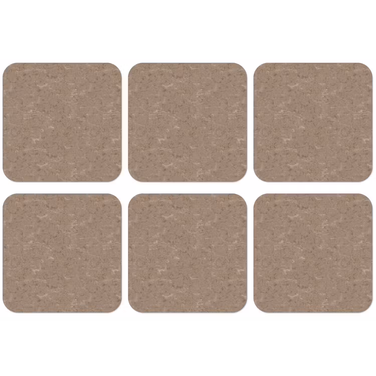 Patroon - Kalksteen - Beige onderzetter kurk middel 366 -zkaufland3dotto