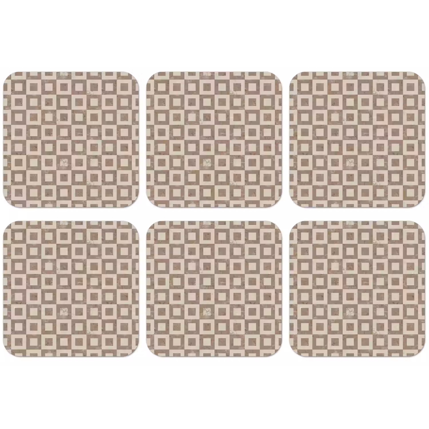 Patroon - Marmer - Beige onderzetter kurk middel 366 -zkaufland3dotto
