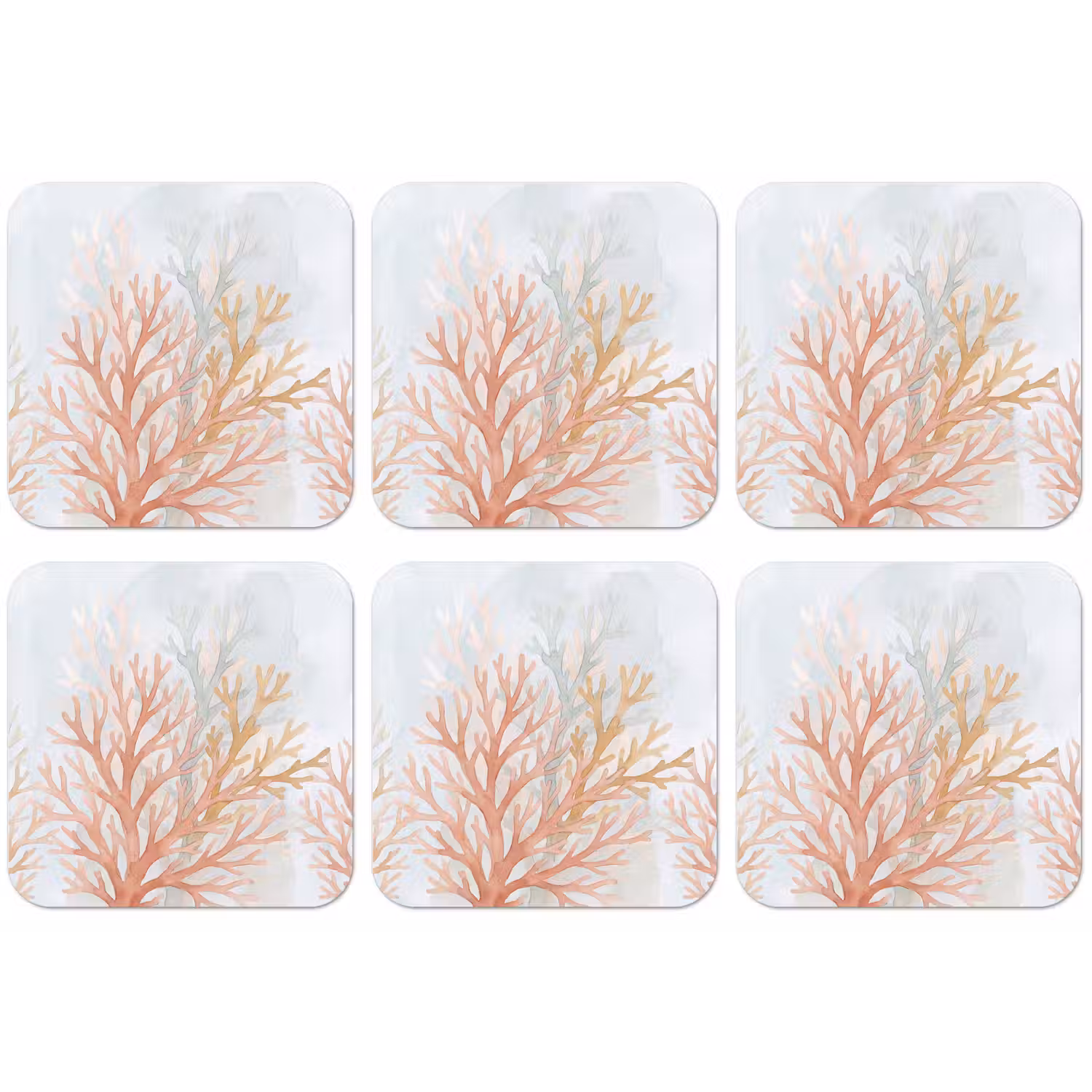 Natuur - Abstract - Aquarel - Organisch - Warm onderzetter kurk middel -zkaufland3dotto