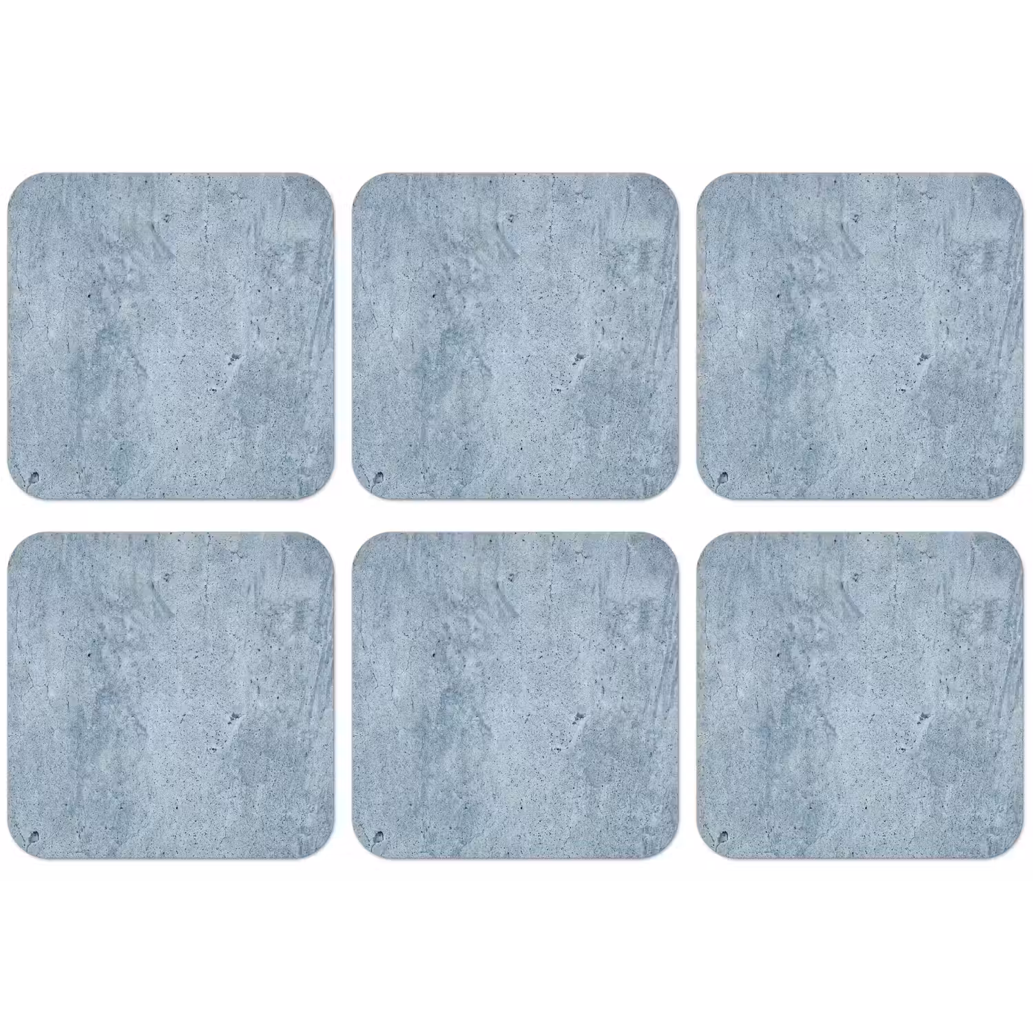 Oppervlak - Ruw - Abstract - Modern - Grijs onderzetter kurk middel -zkaufland3dotto