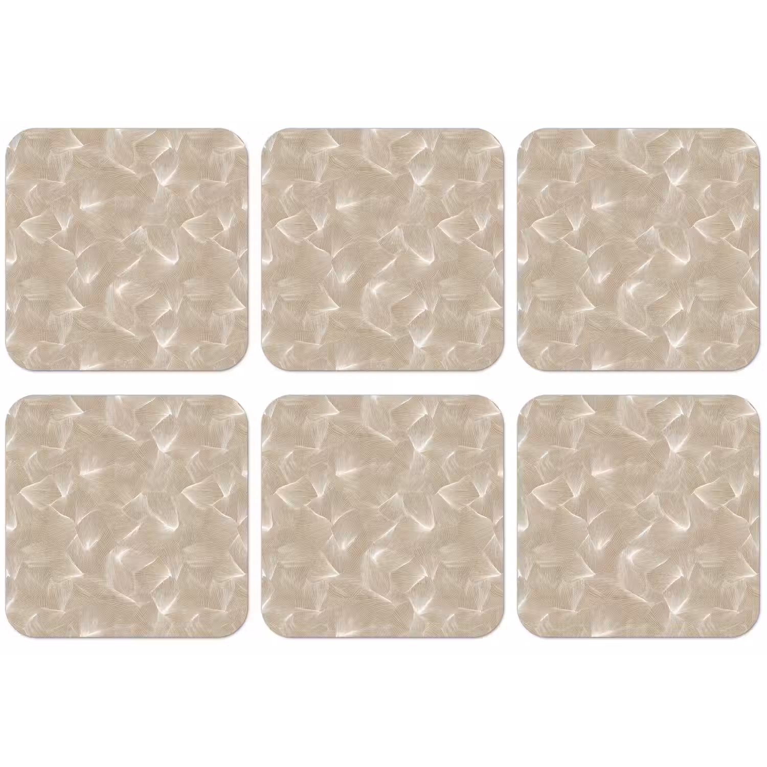 Organisch - Textuur - Beige onderzetter kurk middel 366 -zkaufland3dotto