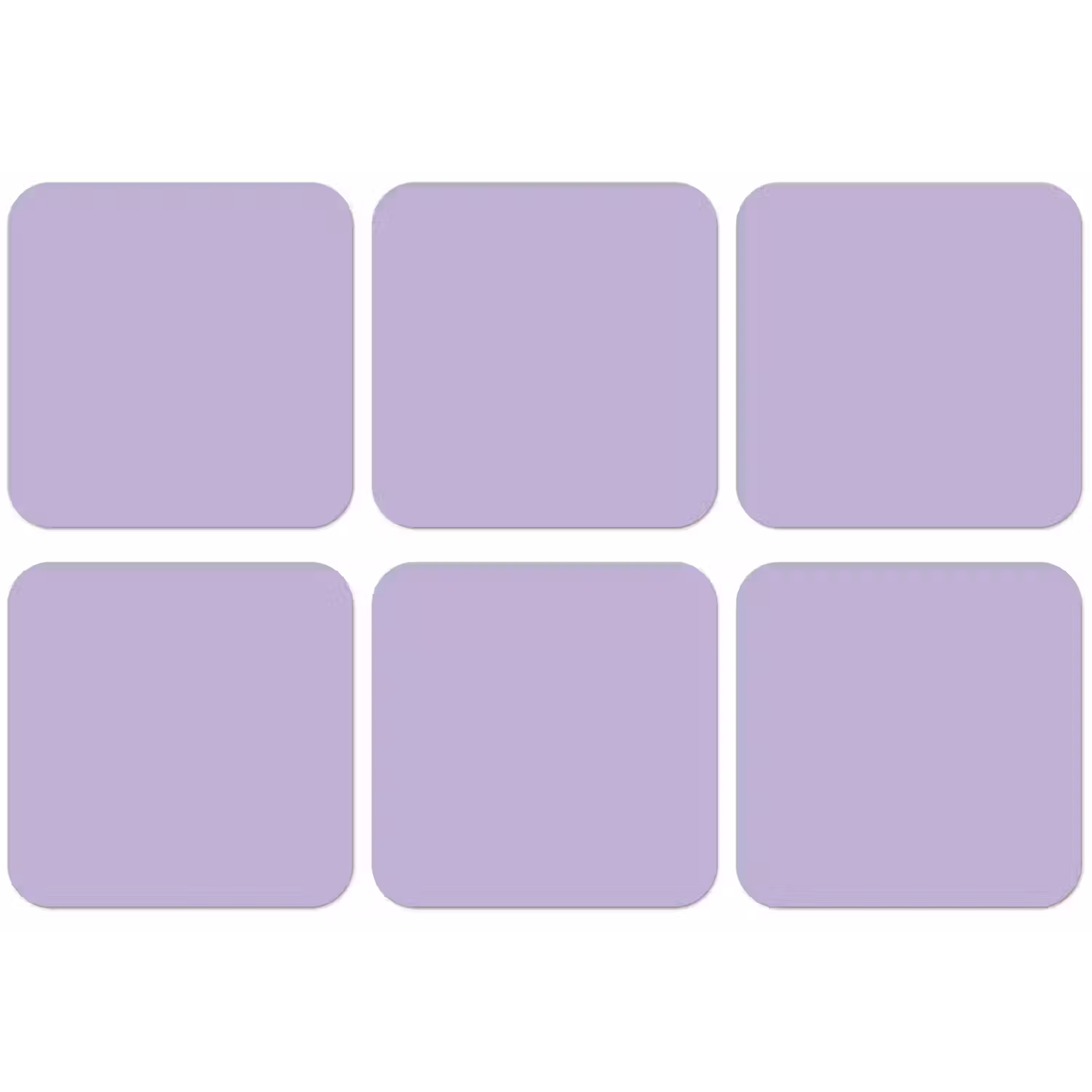 Pastel - Lilac - Paars onderzetter kurk middel 366 -zkaufland3dotto