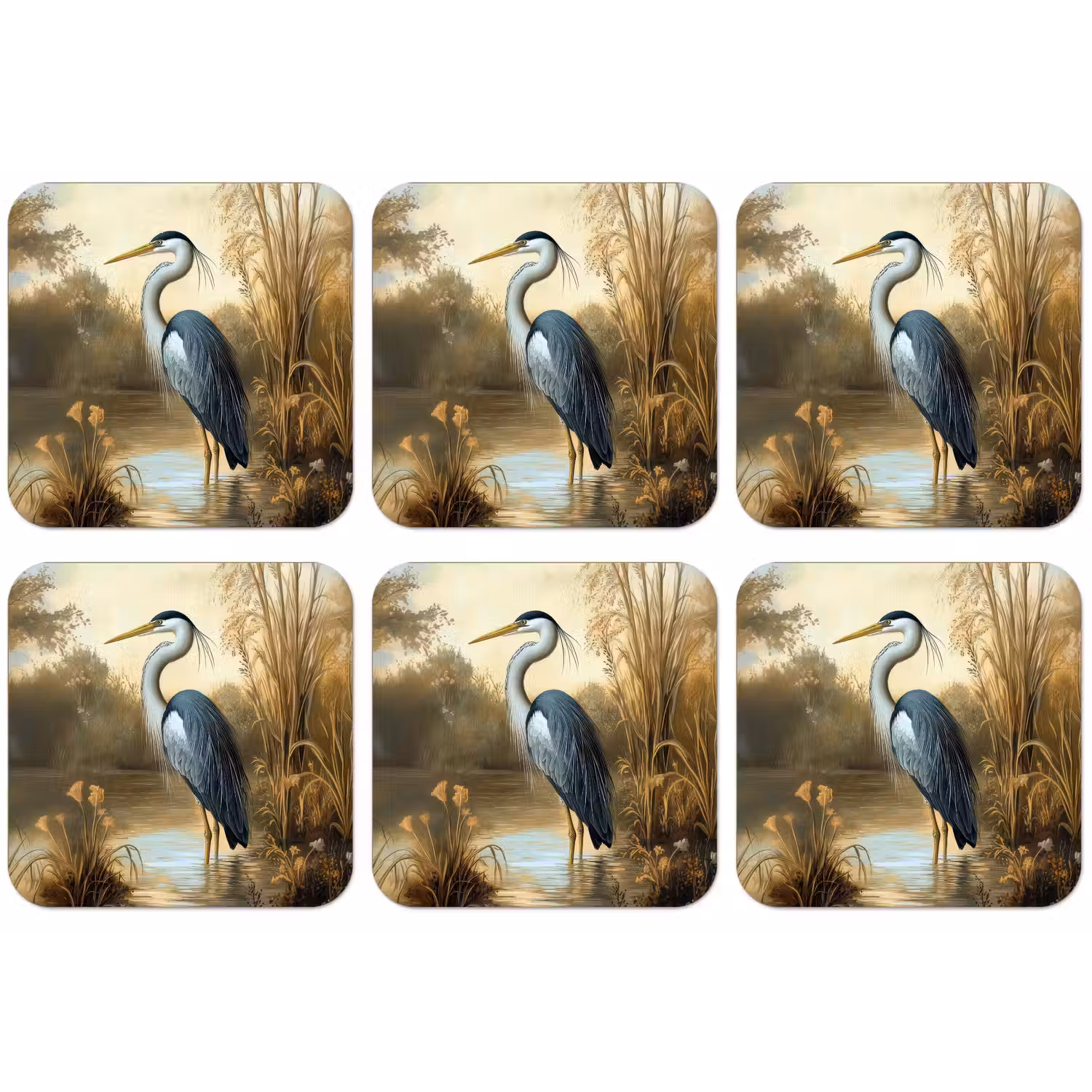Reiger - Water - Planten onderzetter kurk middel -zkaufland3dotto