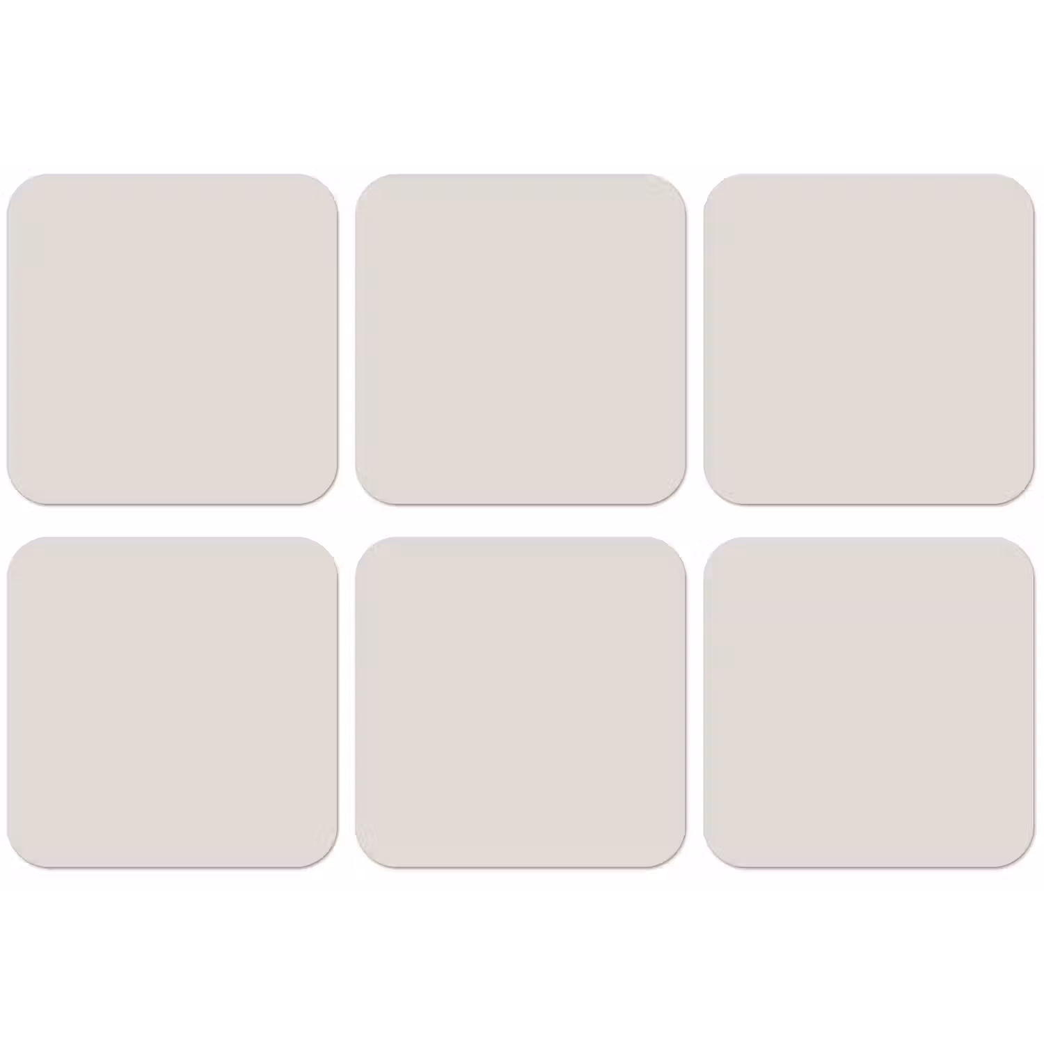 Silent - Sandstone - Grijs onderzetter kurk middel 366 -zkaufland3dotto
