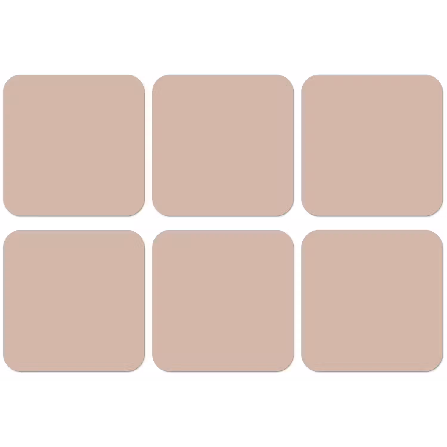Soft - Clay - Nude onderzetter kurk middel 366 -zkaufland3dotto