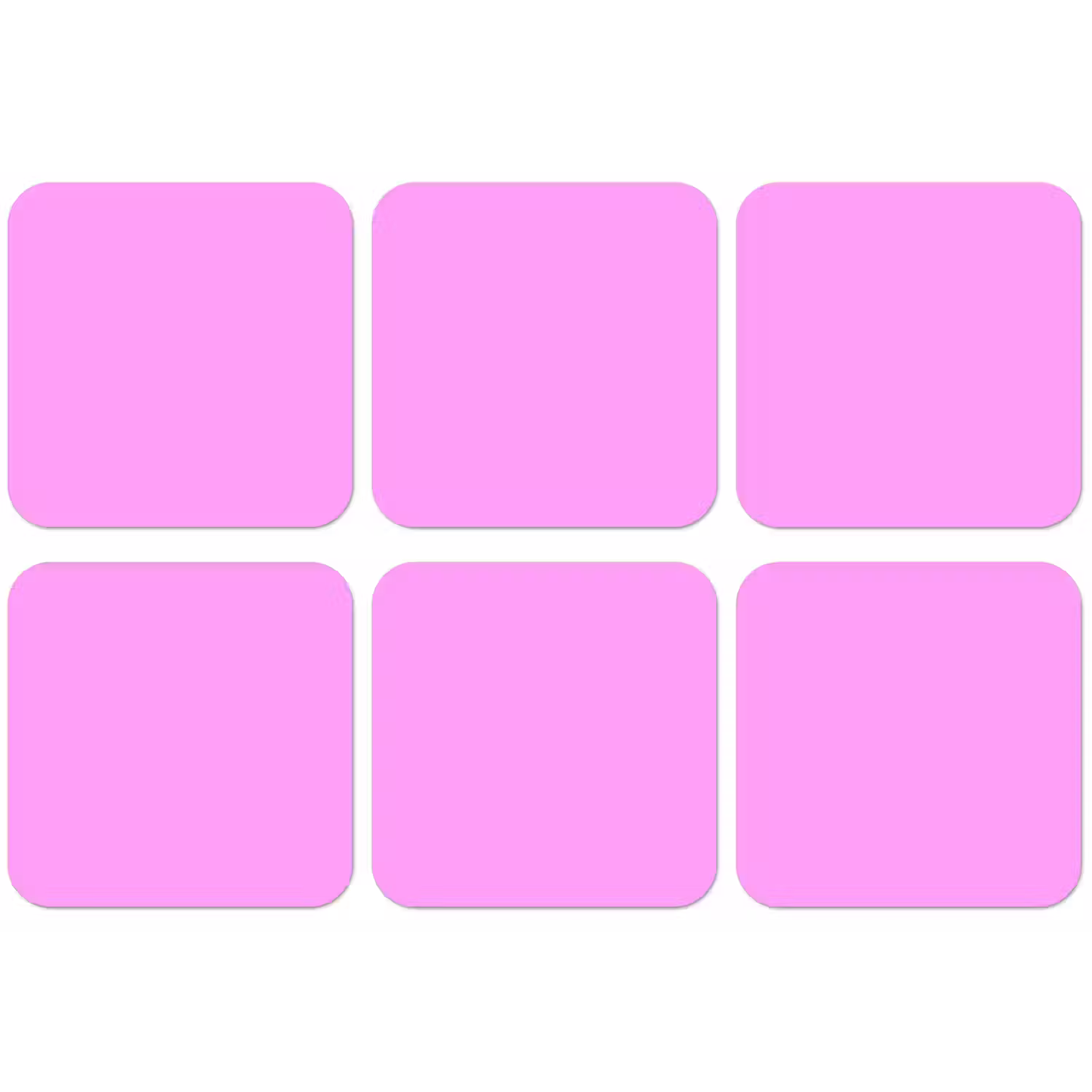 Soft - Lavender - Roze onderzetter kurk middel 366 -zkaufland3dotto
