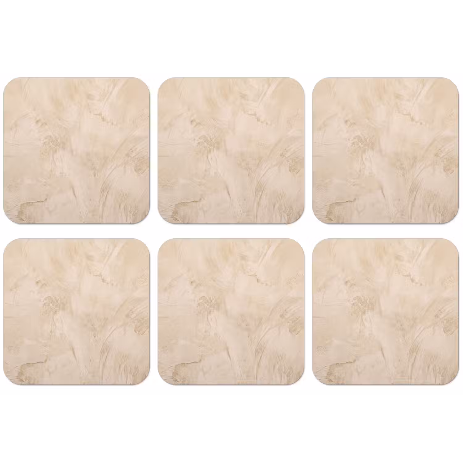 Textuur - Patroon - Abstract - Modern - Beige onderzetter kurk middel -zkaufland3dotto