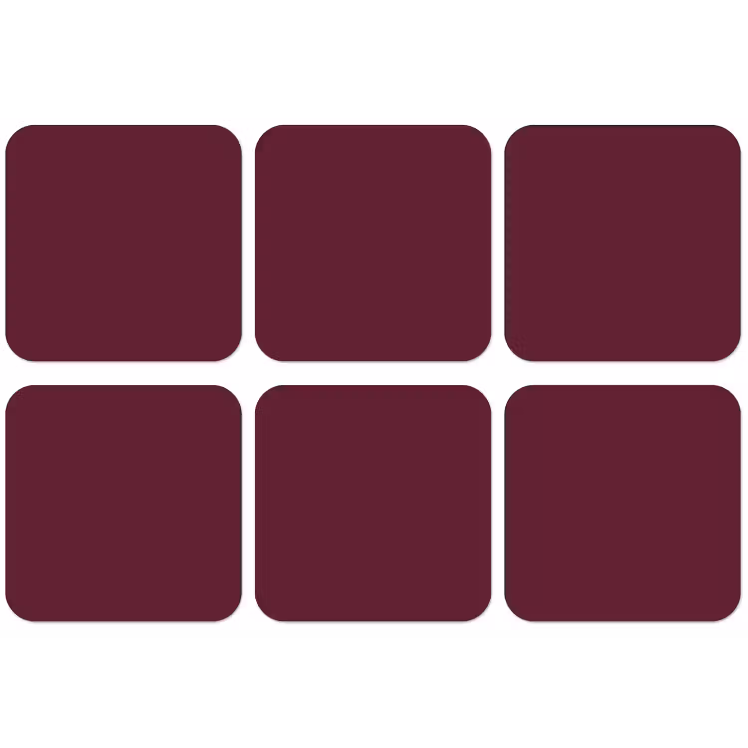 Deep - Plum - Paars onderzetter kurk middel 366 -zkaufland3dotto