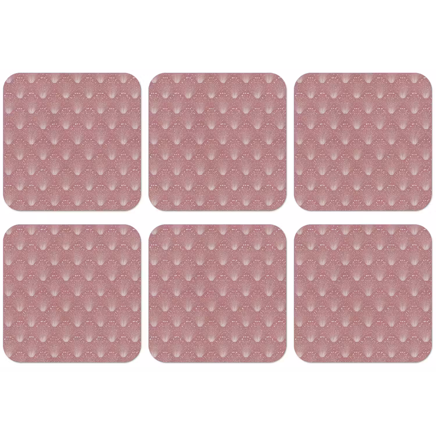 Trendy - Patroon - Roze onderzetter kurk middel 366 -zkaufland3dotto