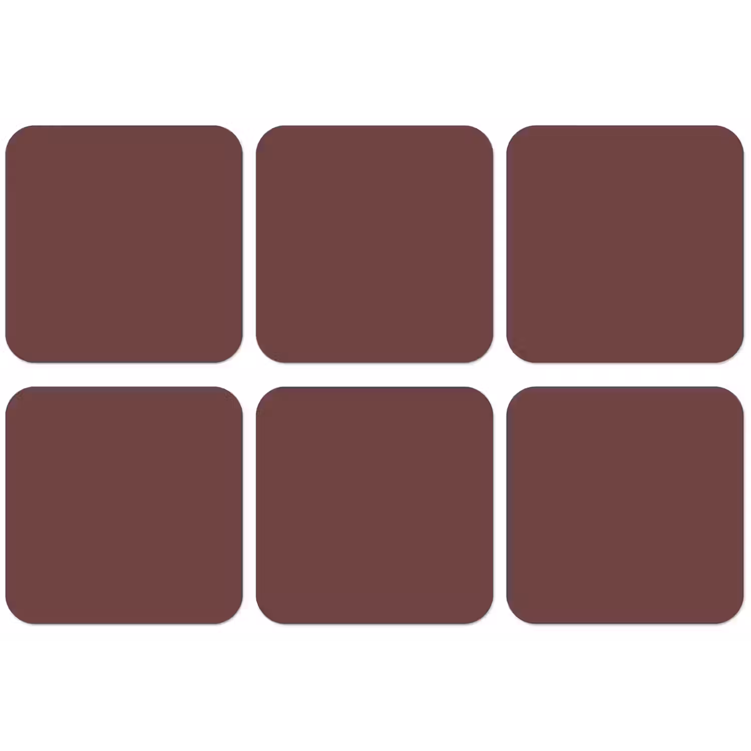 Velvet - Merlot - Rood onderzetter kurk middel 366 -zkaufland3dotto