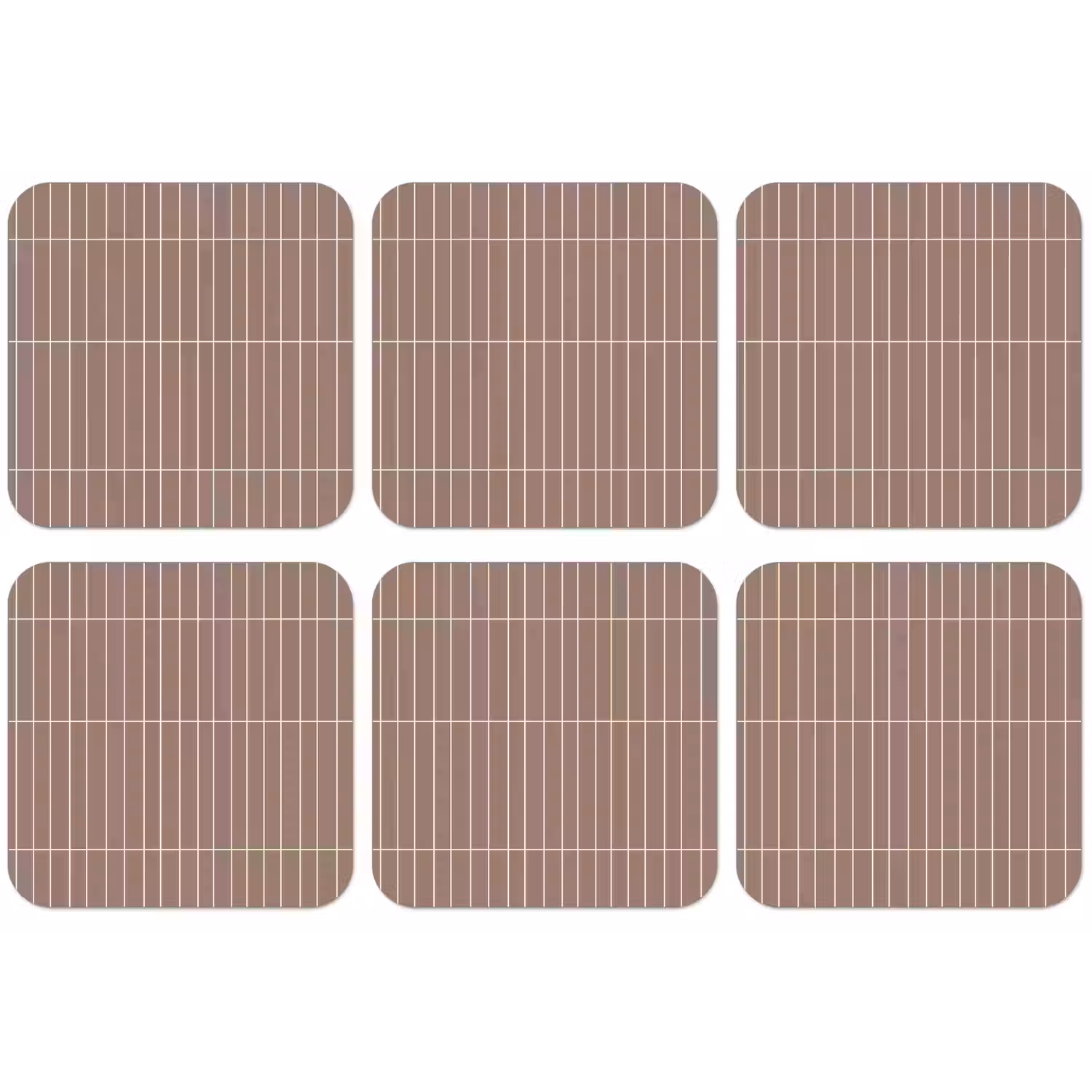 Verticaal - Wandtegel - Terracotta onderzetter kurk middel 366 -zkaufland3dotto