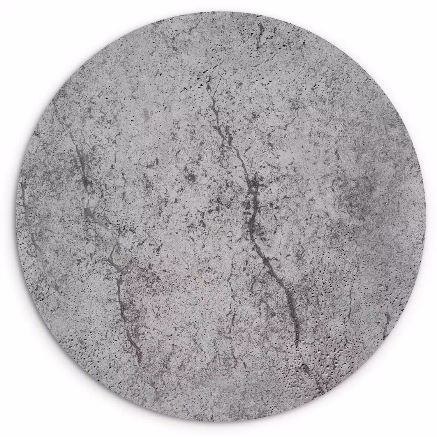 Beton - Muur - Industrieel - Patronen Wandcirkel plexiglas klein 852 -3d