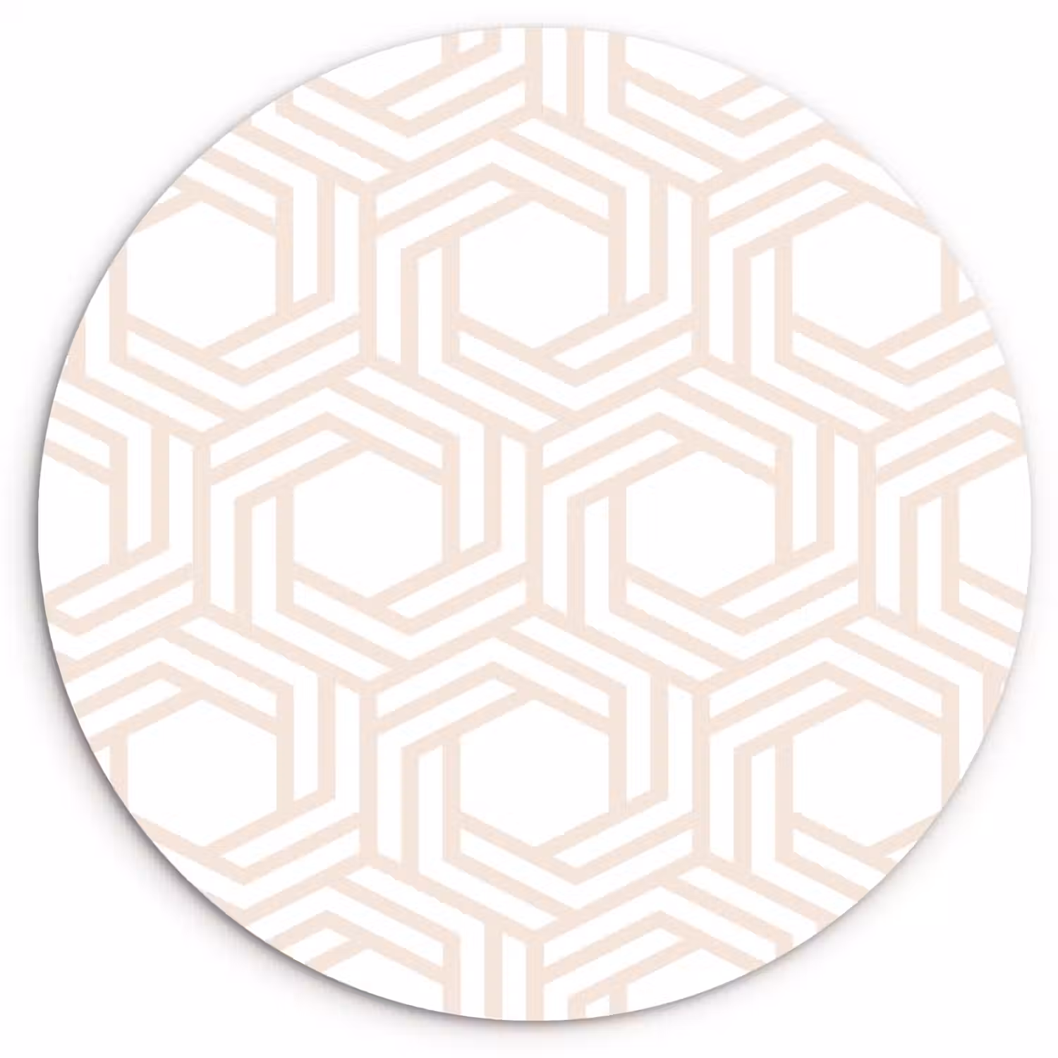 Design - Geometrie - Patroon Wandcirkel plexiglas klein 852 -3d
