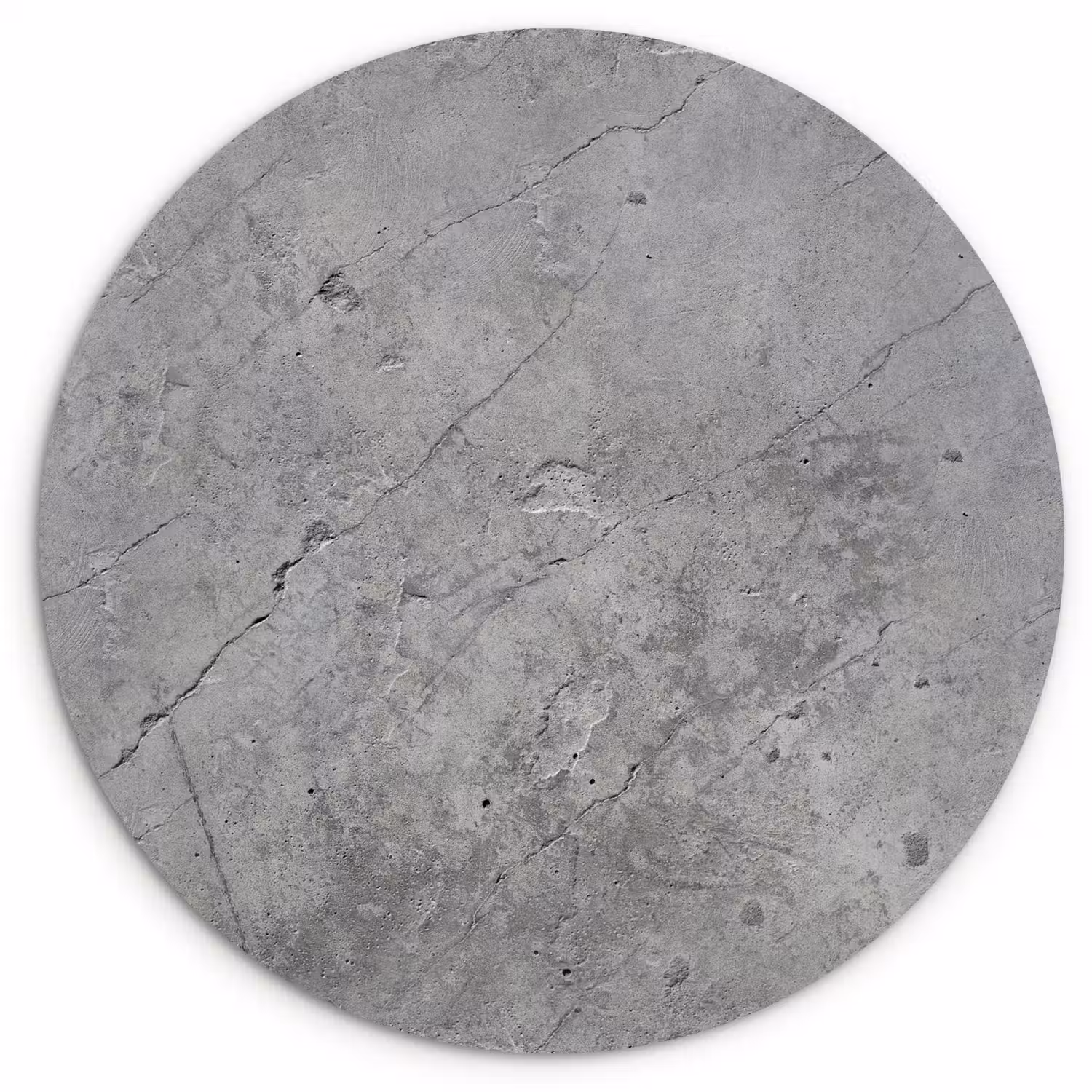 Patronen - Beton - Oud Wandcirkel plexiglas klein 852 -3d