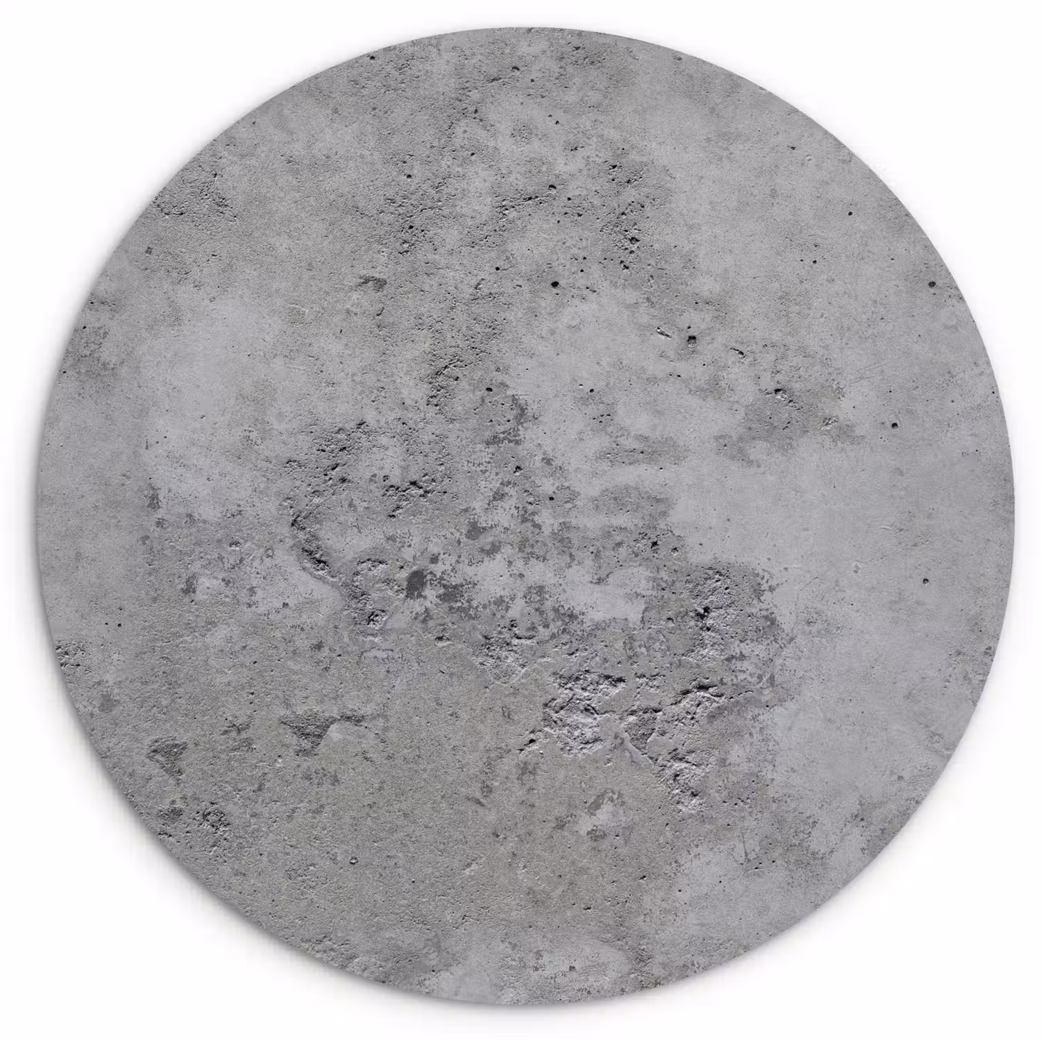 Patroon - Grijs - Oud - Beton Wandcirkel plexiglas klein 852 -3d