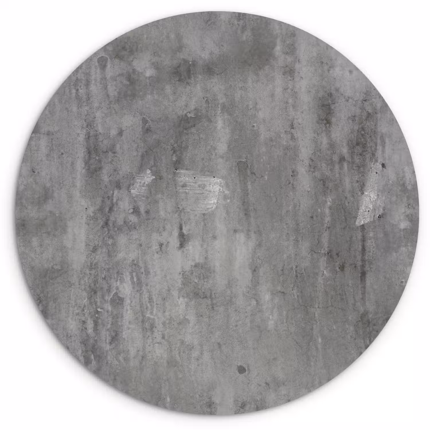 Roest - Beton - Patroon Wandcirkel plexiglas klein 852 -3d
