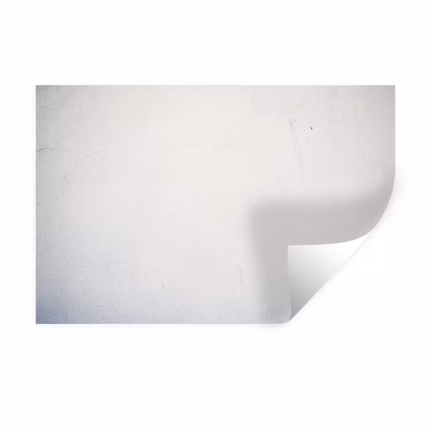Beton - Wit - Modern Muursticker klein -3d
