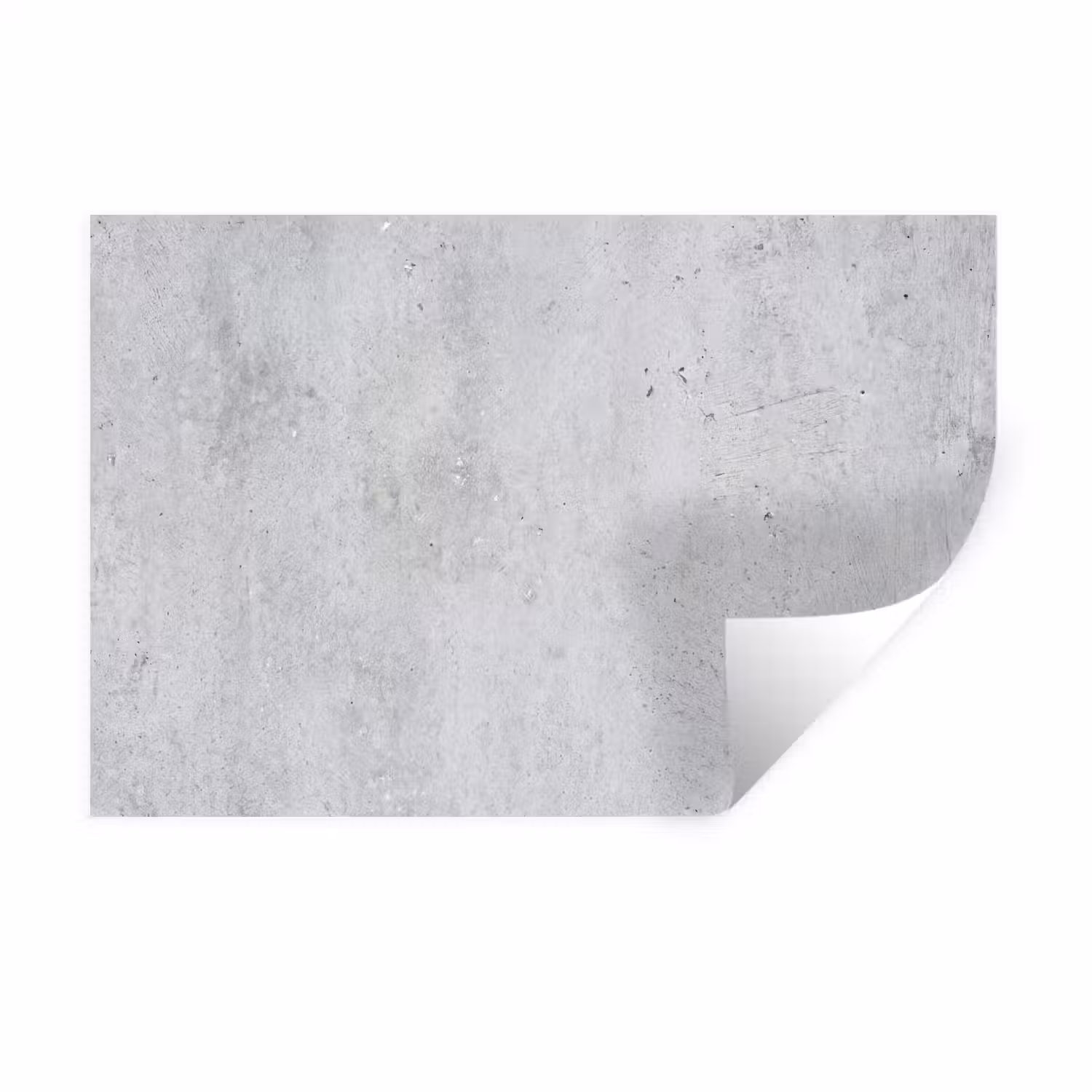 Beton - Textuur - Achtergrond - Grijs - Industrieel Muursticker klein -3d