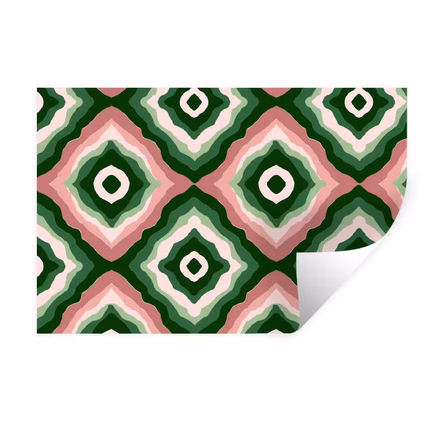Ontwerp - Organisch - Kleurrijk Muursticker klein 286 -3d