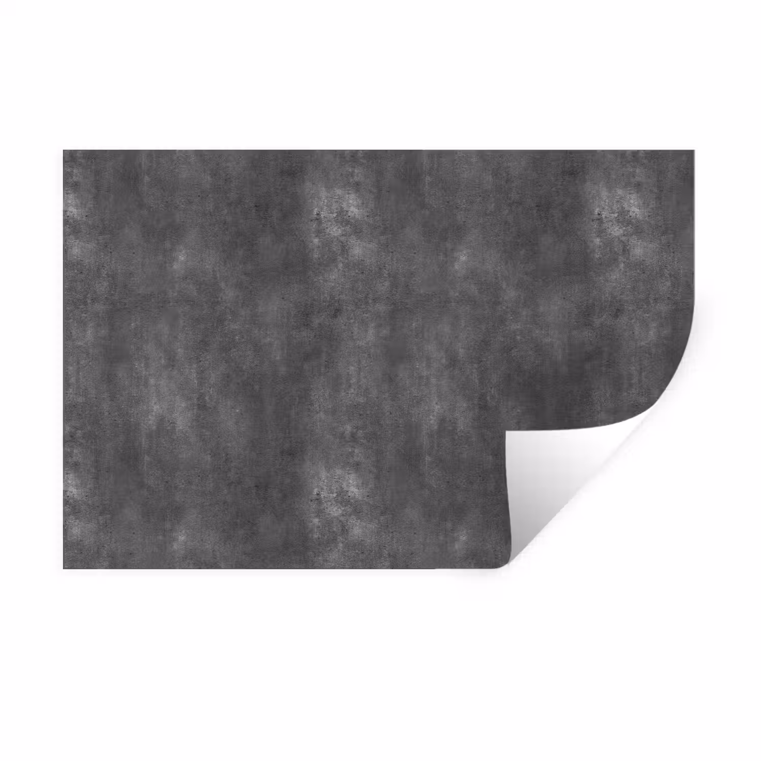 Donkergrijs - Ruw - Beton Muursticker klein 286 -3d