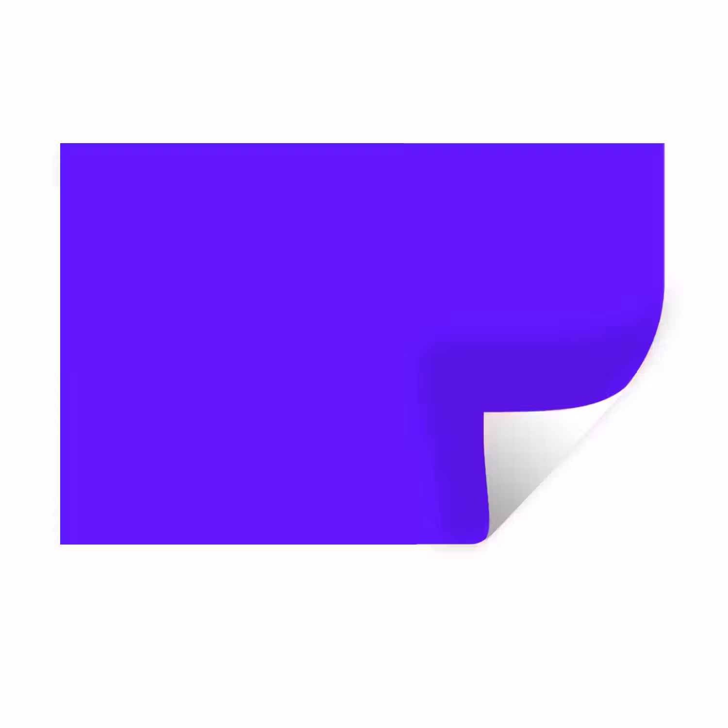 Electric - Indigo - Paars Muursticker klein 286 -3d