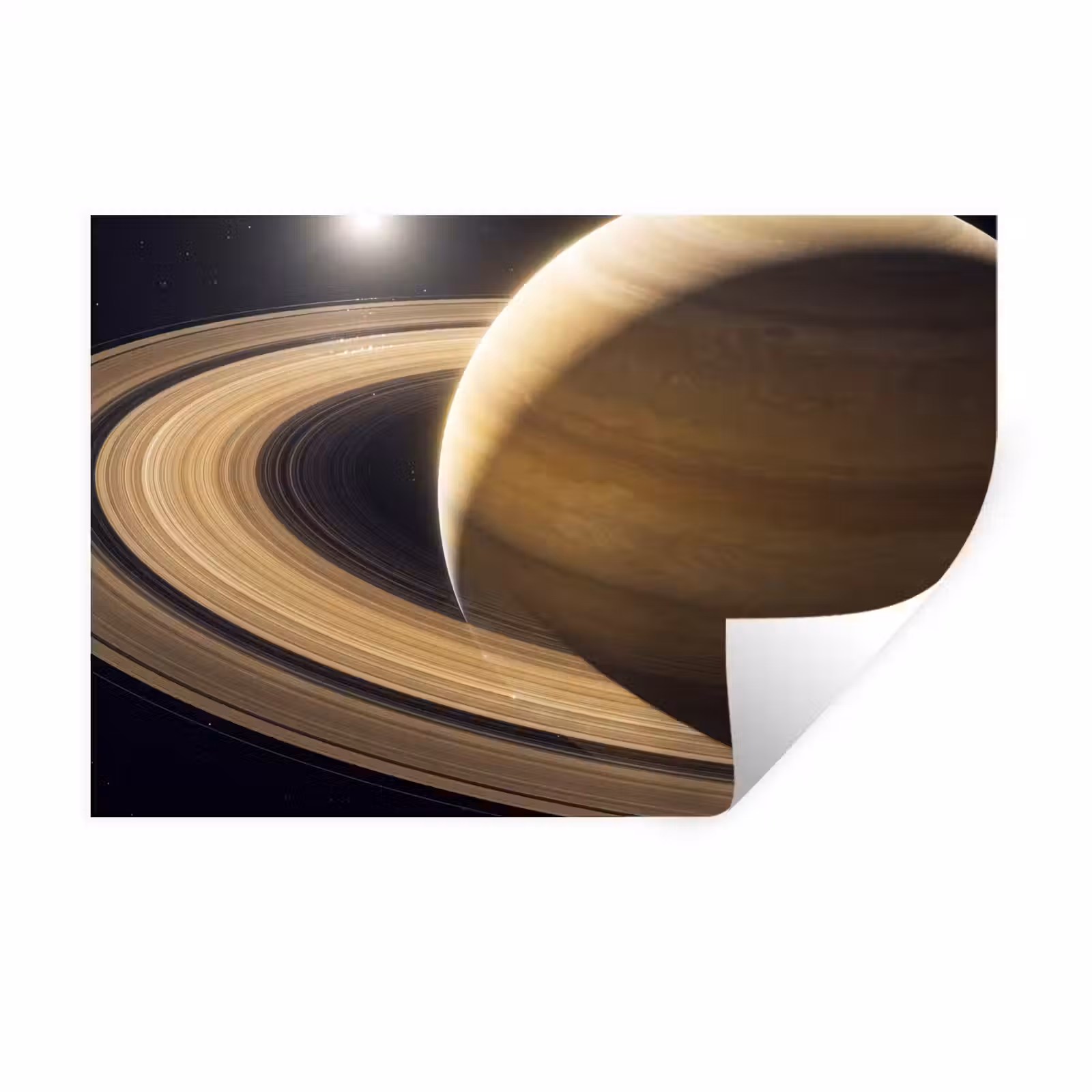 Wandtattoo – Planet – Ringe – Weltraum - Planeet - Ringen - Ruimte Muursticker klein