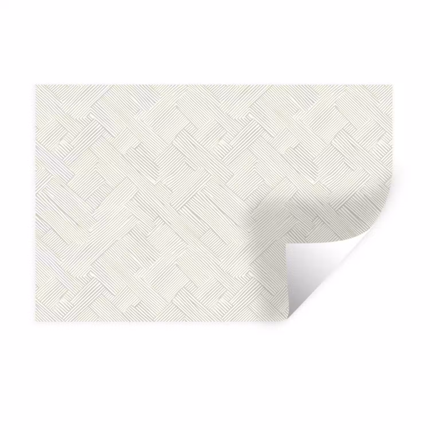 Textuur - Abstract - Beige Muursticker klein 286 -3d