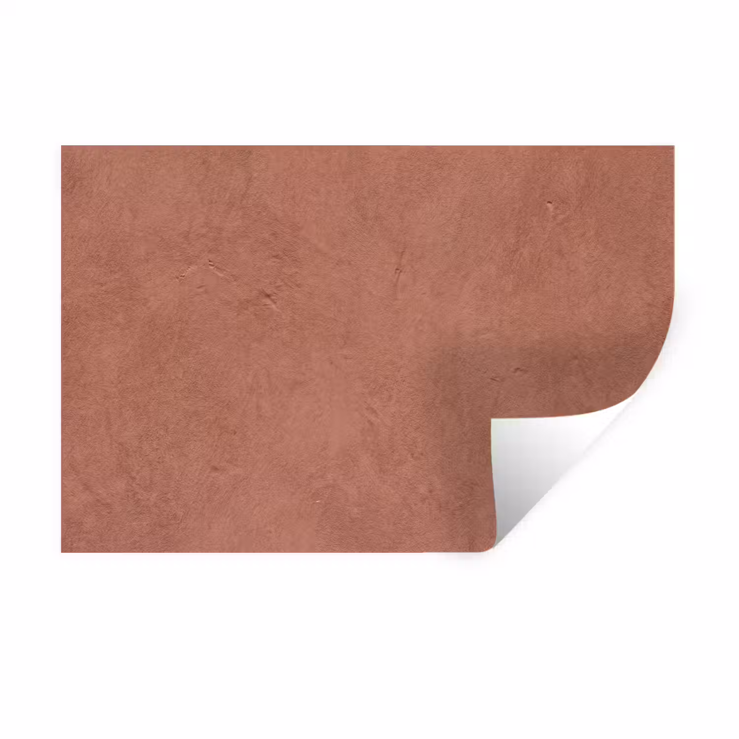 Textuur - Roodbruin - Grof - Modern Muursticker klein -3d
