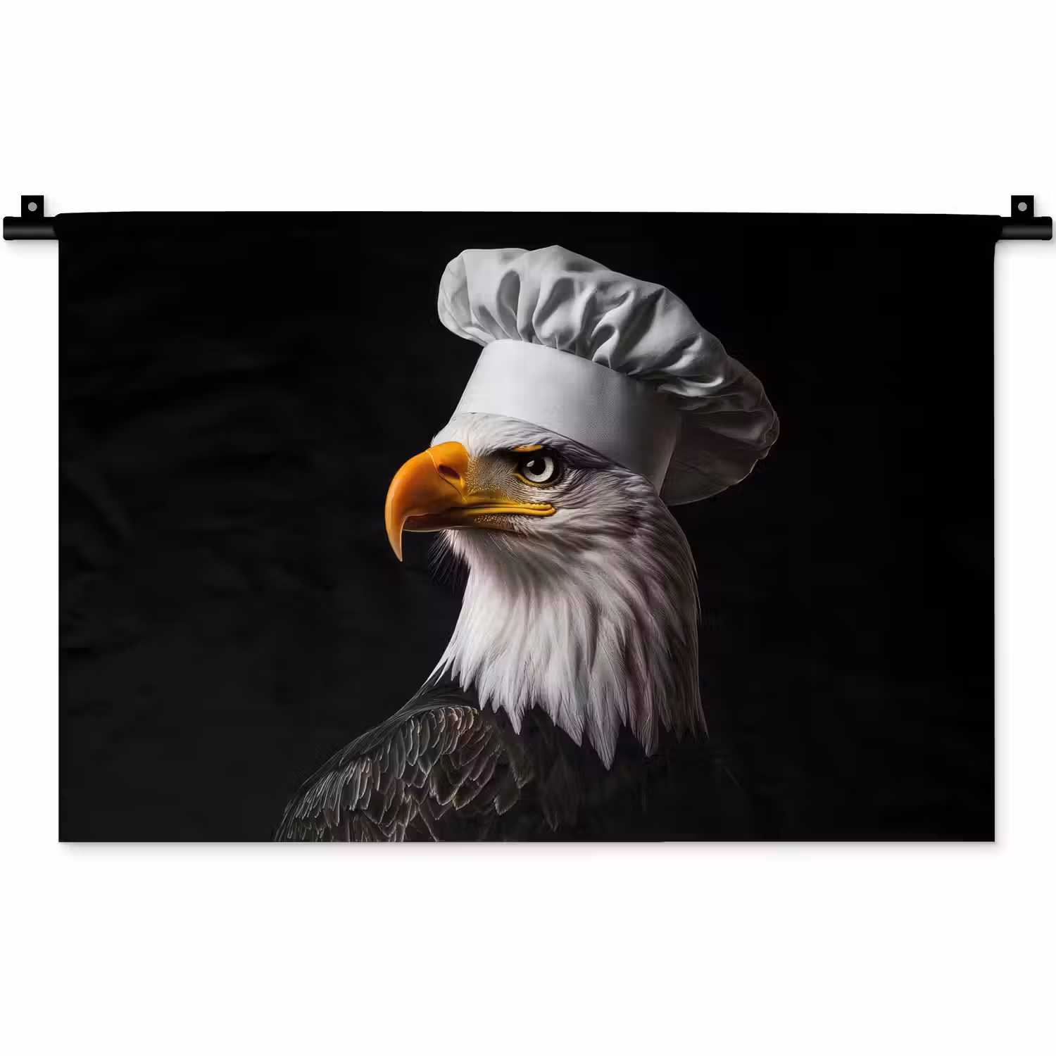 Arend -Amerika - Koksmuts - Vogel - Stoer Wandkleed katoen klein -zz3d