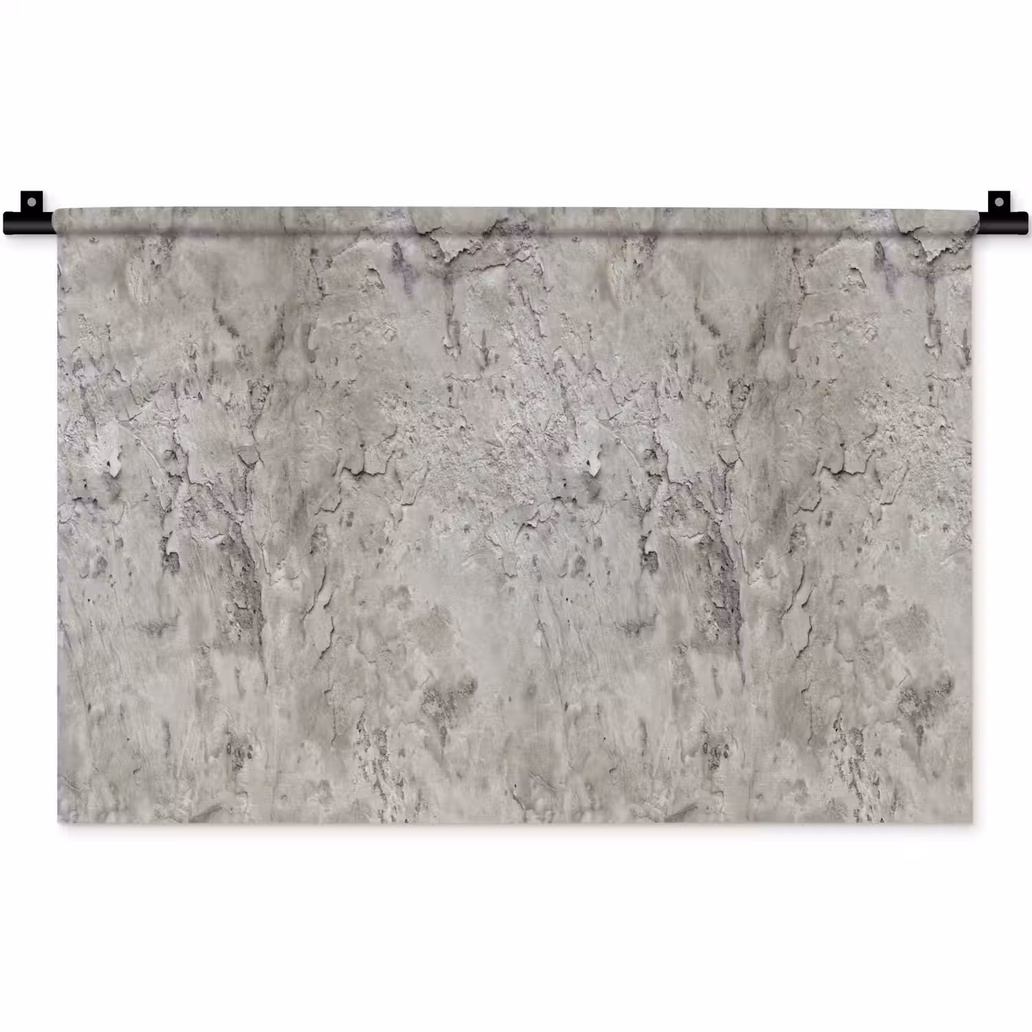 Beton - Grijs - Muur Wandkleed katoen klein 269 -zz3d