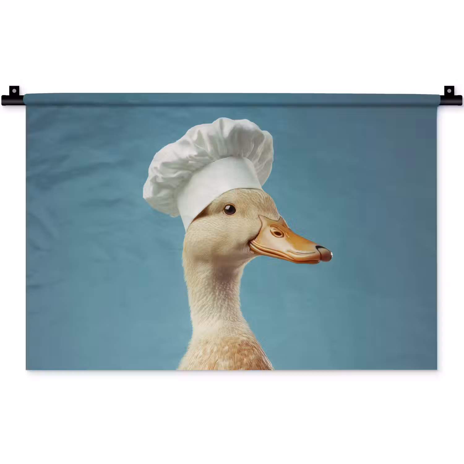 Eend - Koksmuts - Cute - Vogel Wandkleed katoen klein -zz3d