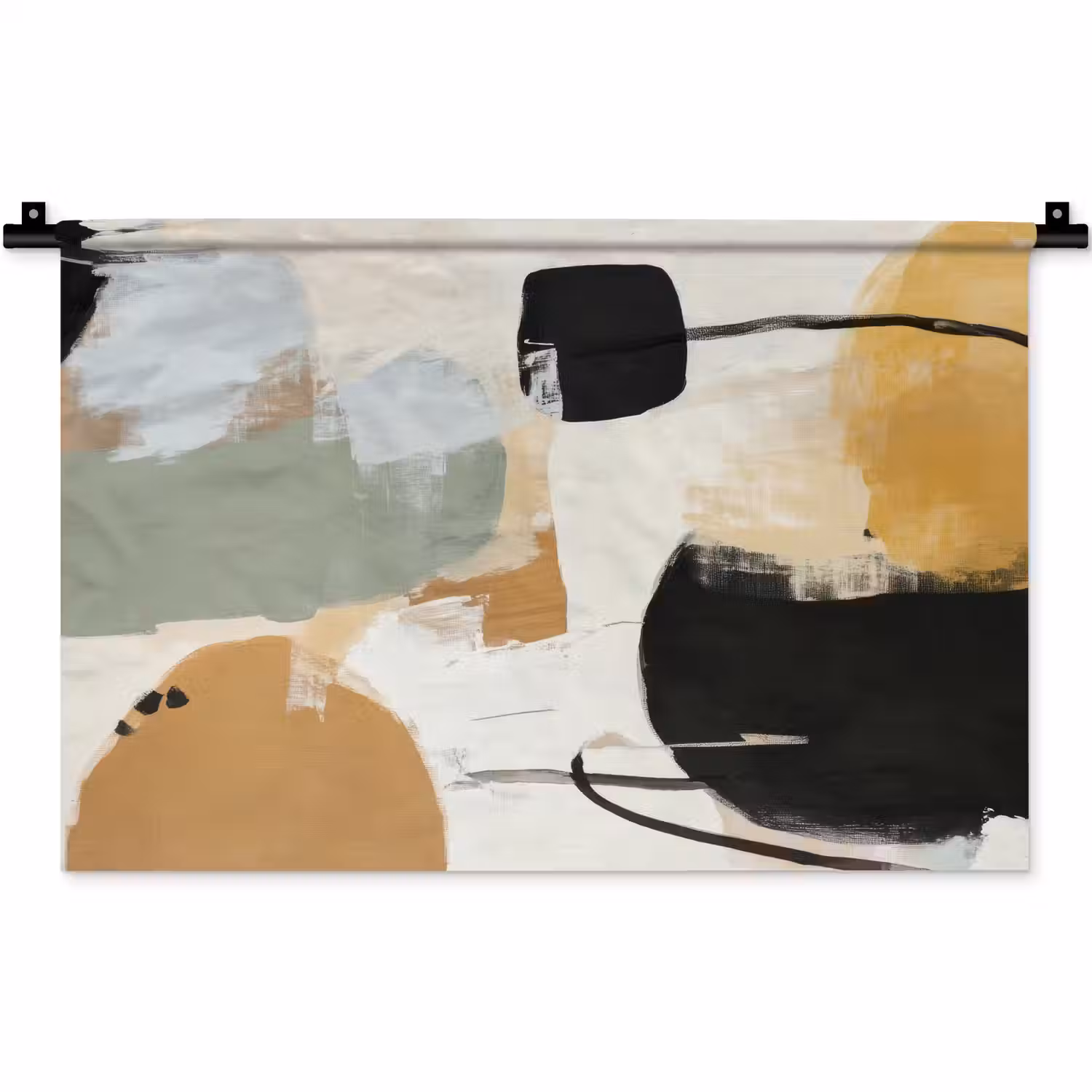 Paint - Abstract - Kleuren Wandkleed katoen klein -zz3d